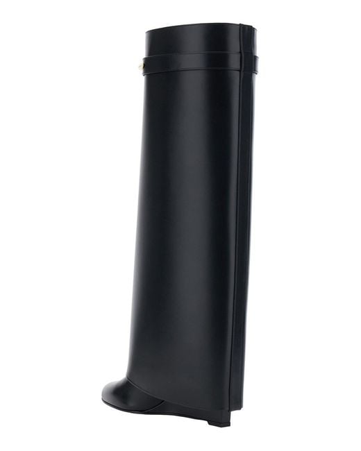 Givenchy Black Heel High Boots 95Mm