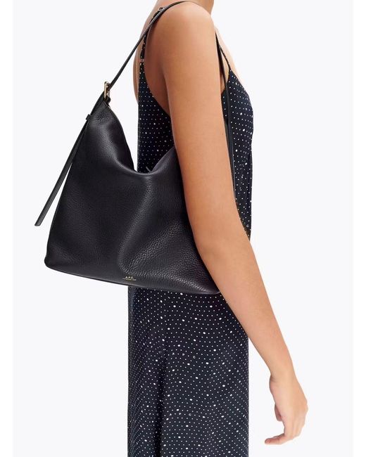 A.P.C. Black Shoulder Bags