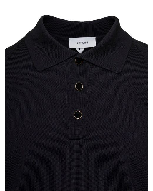 Lardini Black Polo T-Shirt for men