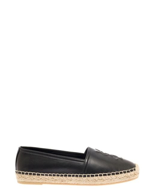 Espadrillas Con Logo di Saint Laurent in Multicolor