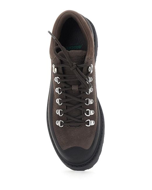 Diemme Black Cornaro Gomma Ankle Boots With Rubber Sole And Wooden Hee for men