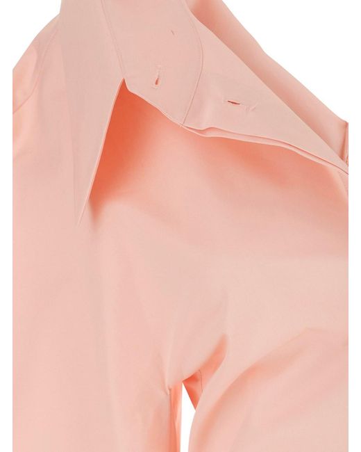 Givenchy Pink Fitted Shirt Cotton