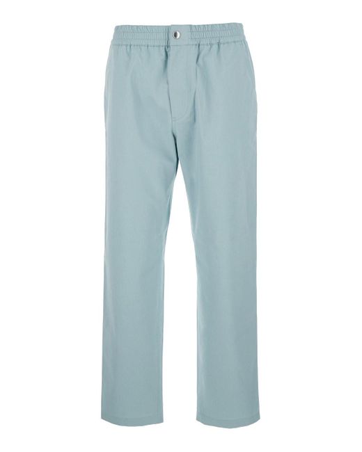 Pantaloni Dritti di Maison Kitsuné in Blue da Uomo