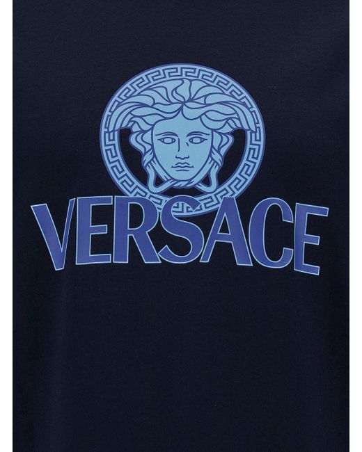 Versace Blue T-shirt Nautical for men