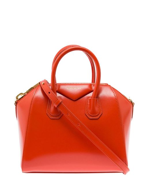 Givenchy Red Antigona Mini Bag