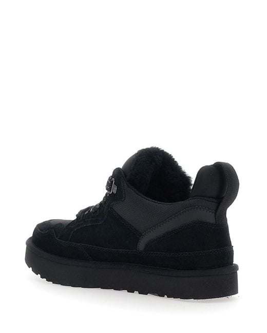 Ugg Black Sneakers With Logo Patch On The Tongue for men
