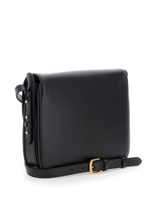 Borsa A Tracolla 'Bellissima Maxi' Con Dettaglio Logo Sul Fronte di Soeur in Black