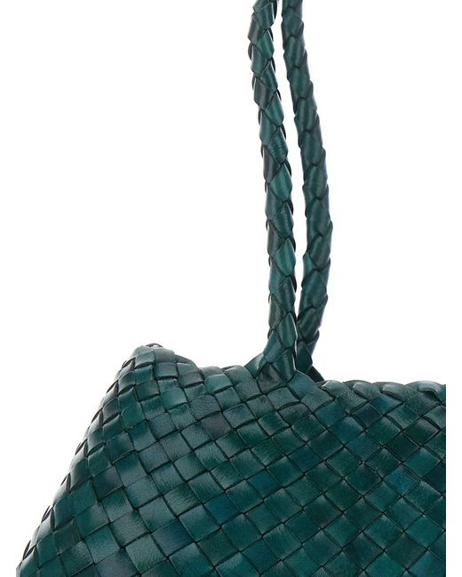 Dragon Diffusion Green Santa Croce Big Tapered Leather Straps Leather