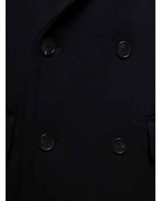 Double Breasted Blazer di Saint Laurent in Black