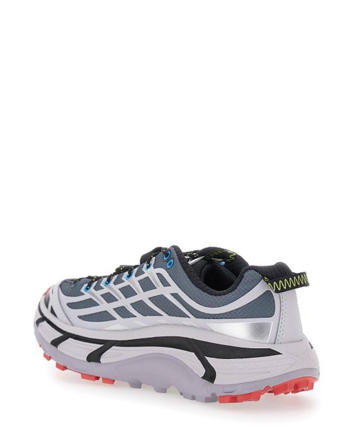 Sneaker 'Mafate' Con Design A Inserti E Chiusura Con Coulisse In di Hoka One One in White