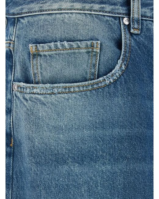 ICON DENIM Blue 'Will' Light- 5-Pocket Jeans With Logo Patch for men