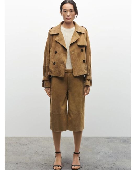 Arma Brown 'Jina' Pants With Belt Loops And Wide Leg