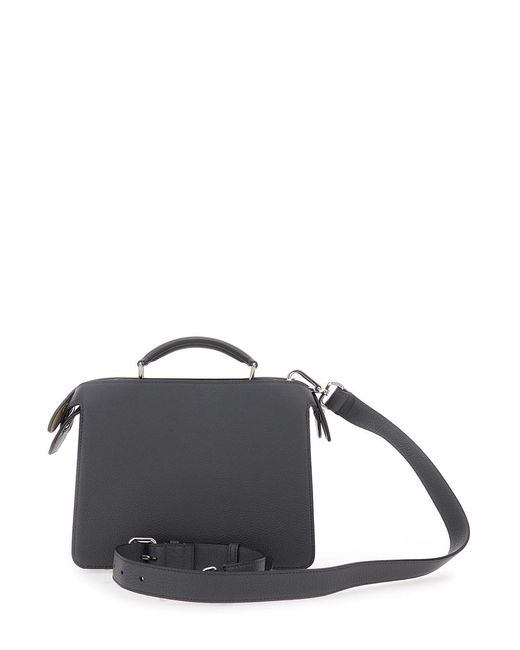 Fendi Black 'Iseeu Small' Handbag With Removable Internal Pocket for men
