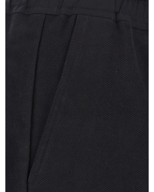 Rick Owens Blue Pants With Elasticated Waistband With Oversized Drawstring for men