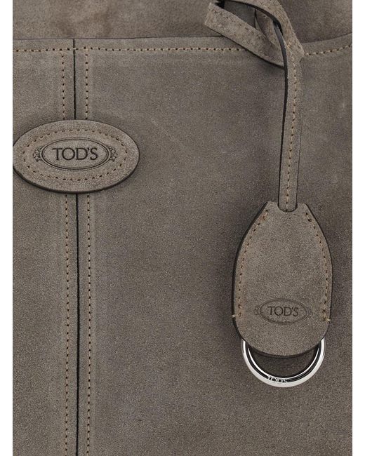 Tod's Metallic Shopping Di Bag Small