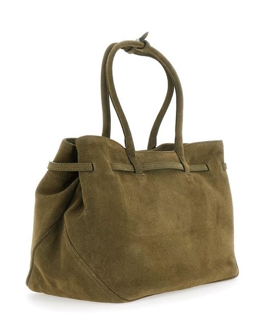 MARGE SHERWOOD Green 'Grandma Used Large' Shoulder Bag With Adjustable
