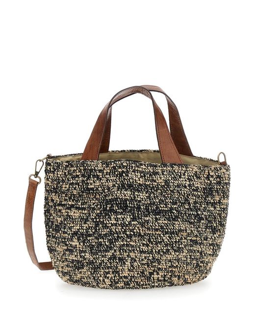 IBELIV Metallic 'Mirozy' And Crossbody Bag With Adjustable And Remo