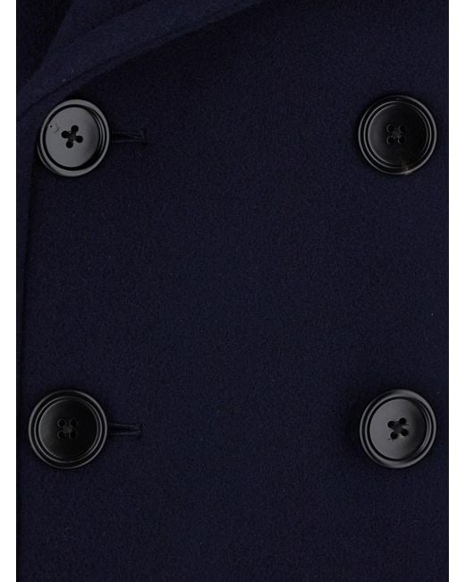 Tom Ford Blue Peacoat for men
