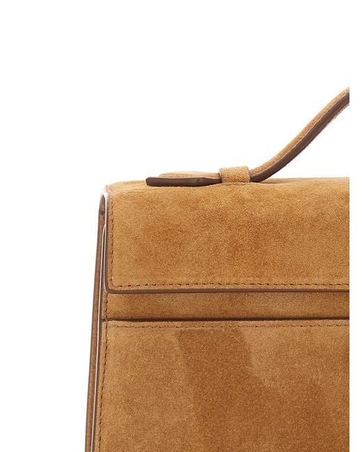 SAVETTE Brown Symmetry Pochette