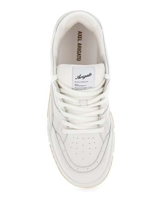 Sneaker Basse 'Area' Con Logo Laminato di Axel Arigato in White da Uomo