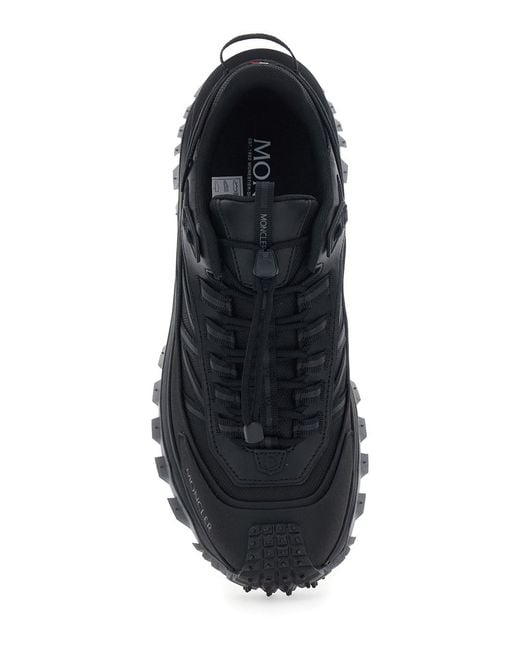 Moncler Blue 'Trailgrip Gtx' Low Top Sneakers With Logo Detail for men