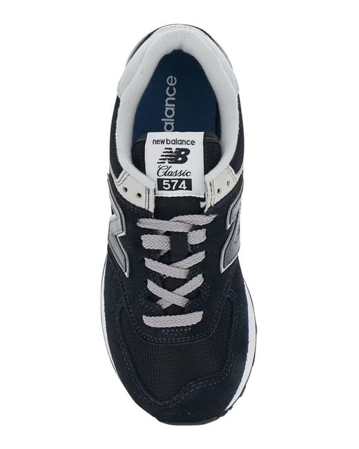 New Balance Black Low Top Sneakers With Logo Patch On The Tongue And M