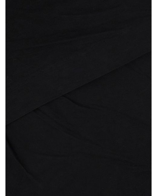 Isabel Marant Black Dressi-Ga Top With Long Sleeves And Round Neckline