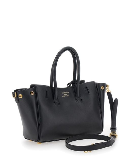 Borsa A Mano 'Bel Air' Con Tracolla Regolabile E Removibile di Balenciaga in Black