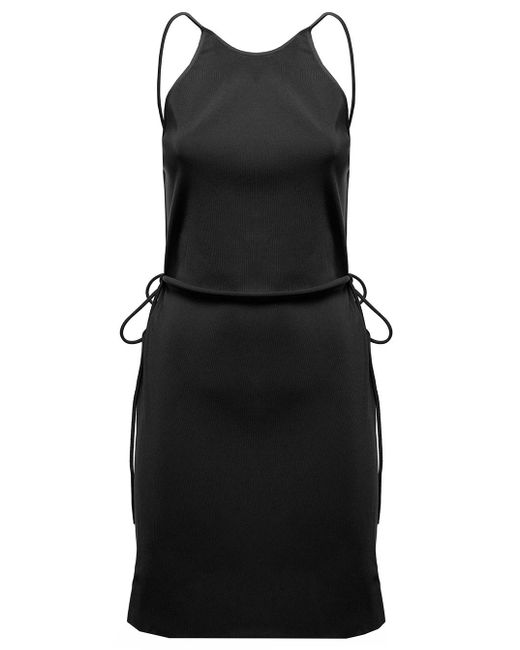 Cut out mini dress di Bottega Veneta in Black