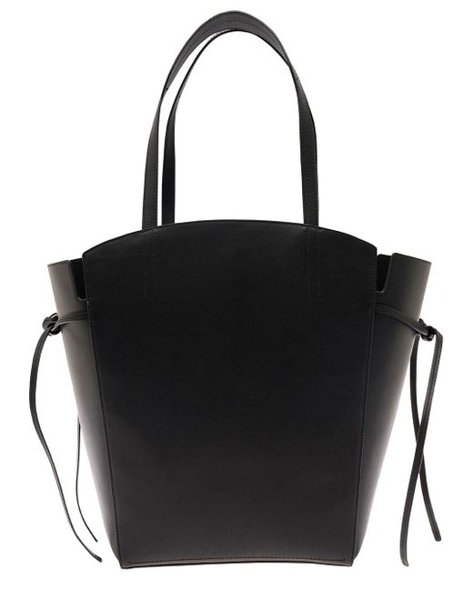 Mulberry Black 'Clovelly' Shoulder Bag With Laminated Logo