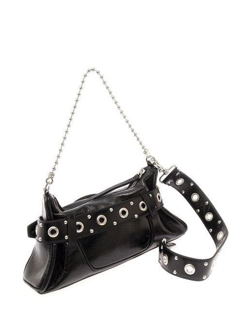 DSquared² White 'Gothic' Crossbody Bag With Belt