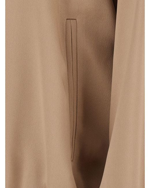 Antonelli Natural Grace Jacket With Front Closure And Acetate And Viscos