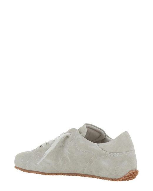 Axel Arigato White 'Tact' Low Top Sneakers With Logo Lettering On The Tongue for men
