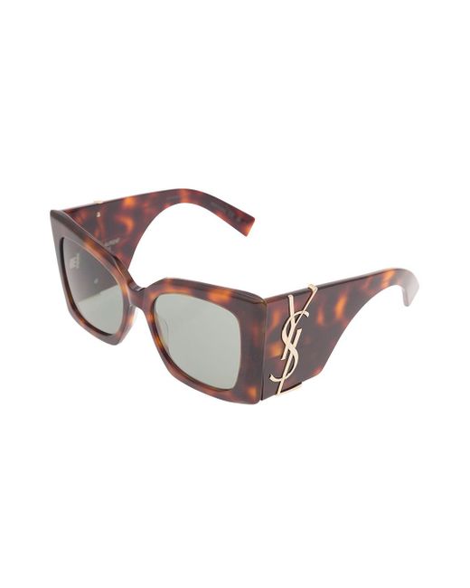 Saint Laurent Brown Sl M119 Blaze Sunglasses
