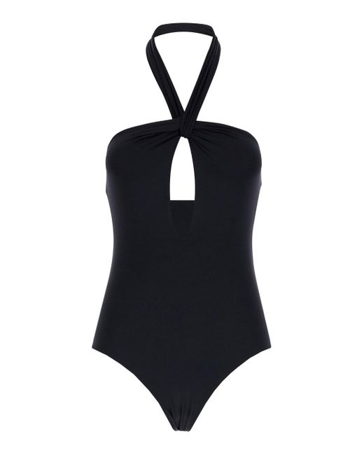 FEDERICA TOSI Black One-Piece Swimsuit