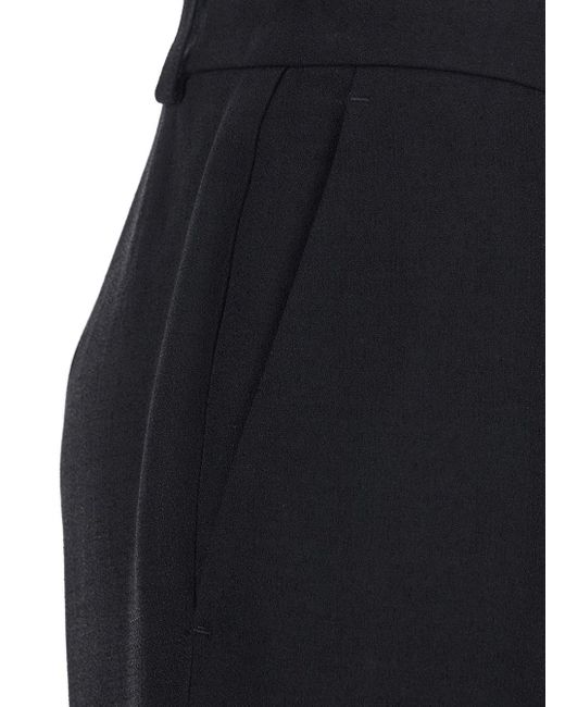 Pantalone Con Passanti Per Cintura E Gamba Svasata di Balenciaga in Black