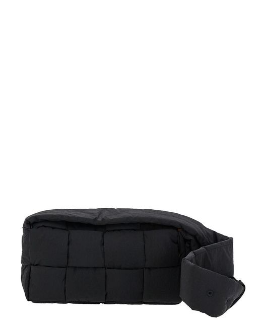 Bottega Veneta Black 'Padded Tech Cassette' Cross Body Bag for men