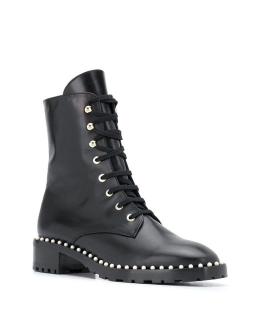 stuart weitzman studded boots