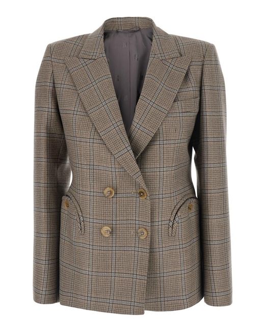 Blazé Milano Brown Jacket Saona Wool