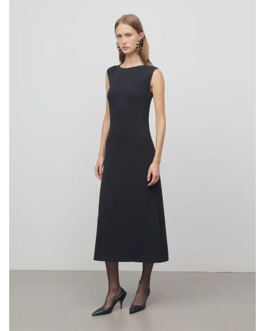 The Row Black 'Amor' Sleeveless Dress