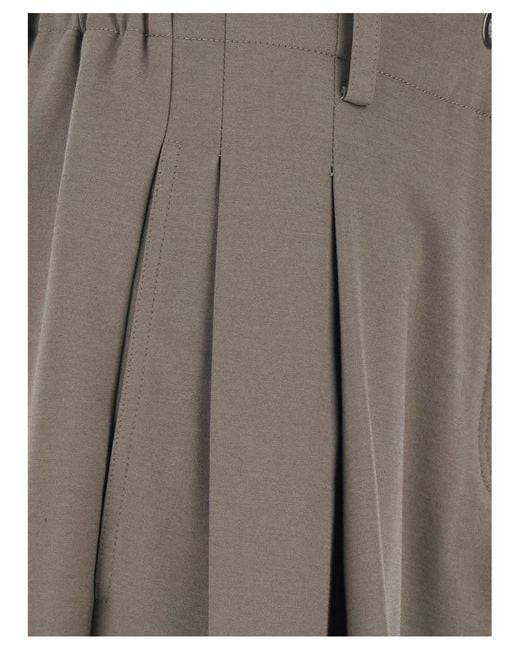 Brunello Cucinelli Gray Sport Pants