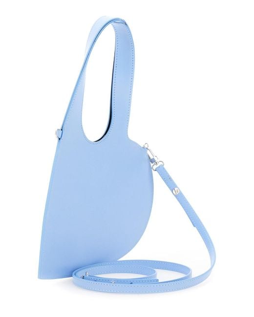 Borsa A Tracolla 'Baby Heart' A Forma Di Cuore Con Tracolla Re di Coperni in Blue