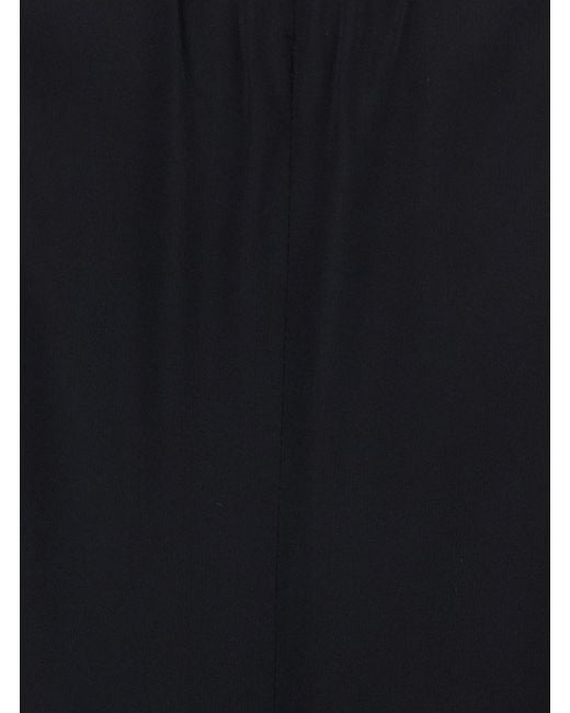 Jucca Blue Pants With Elastic Waistband