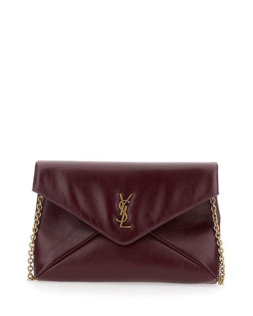 Saint Laurent Purple Ysl Pw Mbag