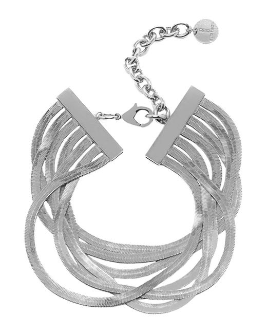 Silvia Gnecchi Gray 'Imperial' Small Necklace With Adjustable Rear