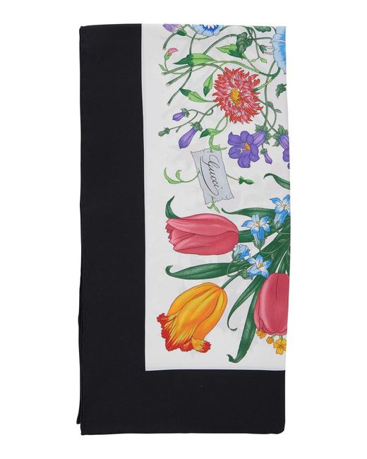 Gucci Multicolor Carre Flora