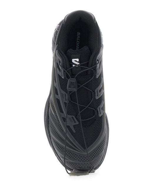 Salomon Black Xt Evo Sneakers With Removable Insole And Advanced Traction In