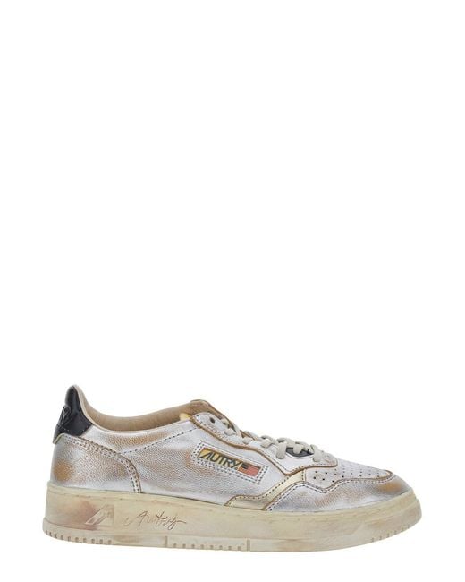 Autry White Sneakers Leather Trainers