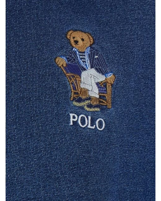 Polo Ralph Lauren Blue Hoodie for men