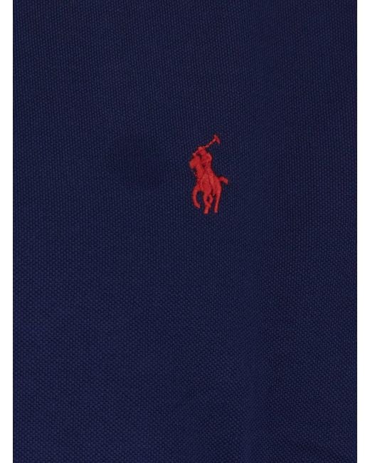 Polo Ralph Lauren Blue Polo Shirt Slim Fit for men